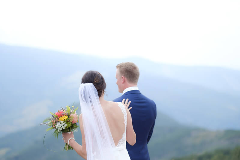 Mountain wedding venues in Colorado