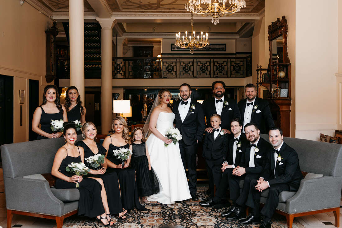 Downtown Denver wedding at the Oxford Hotel