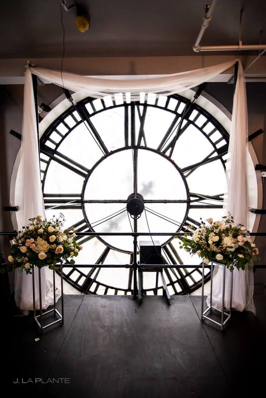 Best downtown Denver wedding venues - Clock Tower