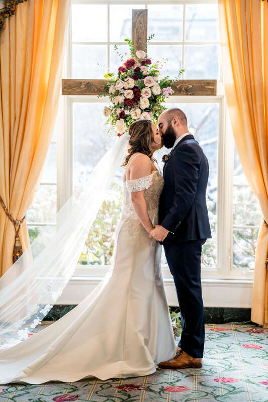 Wedding ceremony in The Broadmoor Fountain Room