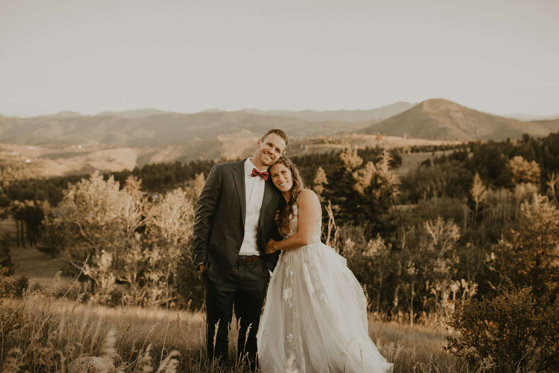 Fall wedding in Colorado
