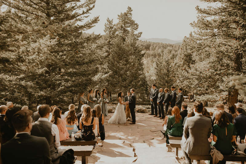 Colorado Mountain Ranch wedding